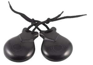 CASTAÑUELAS JALE DE TELA NEGRA DEL Nº 8