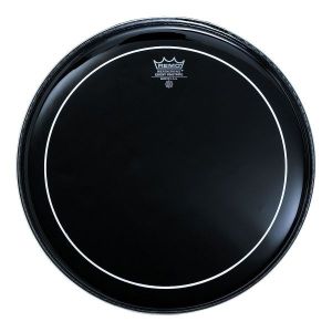 PARCHE REMO PIN STRIPE ACEITE NEGRO DE 12