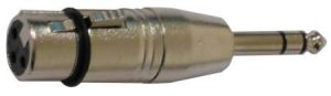 ADAPTADOR XLR HEMBRA-JACK STEREO 1/4