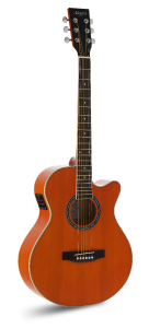 GUITARRA ACÚSTICA ADMIRA INDIANA NARANJA SATINADA