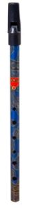 FLAUTA BOHO FLAGEOLET RE AZUL