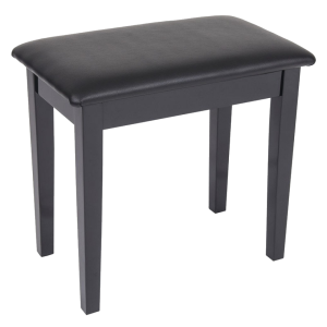 BANQUETA AMADEUS PARA PIANO NEGRA