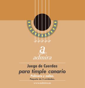 JUEGO DE CUERDAS ADMIRA PARA TIMPLE SOPRANO
