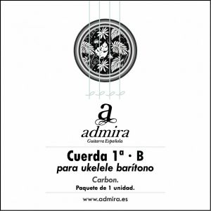 1ª CUERDA ADMIRA PARA UKELELE BARITONO NAILON CARBON CA501UKB