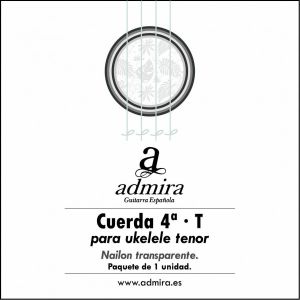 4ª CUERDA ADMIRA PARA UKELELE TENOR NAILON CA504UKT