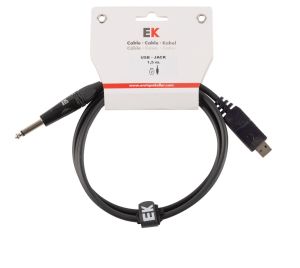 CABLE EK AUDIO USB/JACK 1,5 M