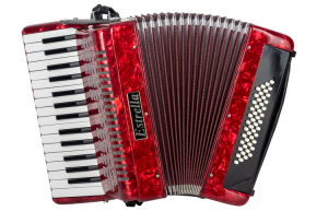 ACORDEÓN ESTRELLA 34/60 ROJO