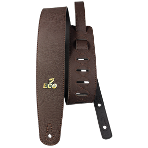CORREA PARA GUITARRA Y PARA BAJO BASSO SERIE ECO VEGANA MARRÓN