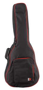 FUNDA EK PARA GUITARRA TIPO 335 DE 15mm ROJA 