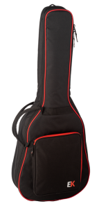FUNDA EK PARA GUITARRA CLÁSICA DE 10mm ROJA 