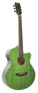 GUITARRA ACÚSTICA DAYTONA MINI JUMBO VERDE