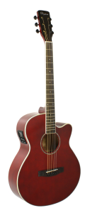 GUITARRA ACÚSTICA DAYTONA MINI JUMBO ROJA