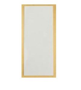 GOLPEADOR BLANCO ADHESIVO PEQUEÑO RECTANGULAR GBAP