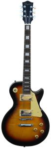 GUITARRA ELÉCTRICA TIPO LES PAUL DAYTONA LP02BK SOMBREADA