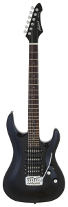 GUITARRA ARIA MAC-STD NEGRO METALIZADO