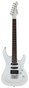 GUITARRA ARIA MAC-STD BLANCO METALIZADO