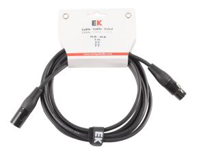 CABLE EK AUDIO NEUTRIK PARA MICRÓFONO XLR/XLR 3 M