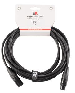 CABLE EK AUDIO NEUTRIK PARA MICRÓFONO XLR/XLR 6 M