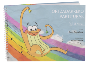LIBRO DE PARTITURAS PARA CARILLON X16-X17 EUSKERA