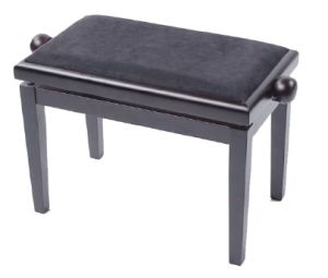 BANQUETA REGULABLE PARA PIANO PALOSANTO MATE PB003