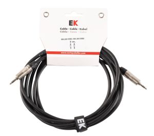 CABLE EK AUDIO MINI JACK STEREO - MINI JACK STEREO METÁLICO 3 M