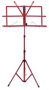 ATRIL ADMIRA ROJO CON FUNDA MUS006RD