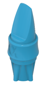 BOQUILLA AULÓS HYBRID PARA SAXO ALTO A3 AZUL