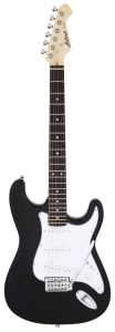 GUITARRA ARIA STRATOCASTER SERIE STG-003 NEGRA