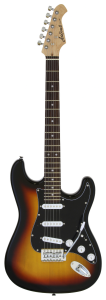 GUITARRA ELÉCTRICA ARIA TIPO STRATOCASTER SOMBREADA