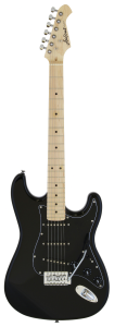 GUITARRA ARIA STG003SPLBK NEGRA TIPO STRATOCASTER