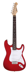 GUITARRA ARIA STRATOCASTER STG-MINI ROJA STGMINIRD