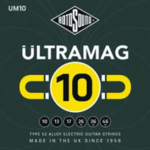 JUEGO DE CUERDAS ROTOSOUND ULTRAMAG PARA GUITARRA ELÉCTRICA UM10