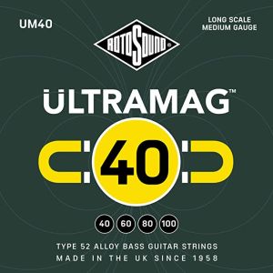 JUEGO DE CUERDAS ROTOSOUND ULTRAMAG PARA BAJO UM40