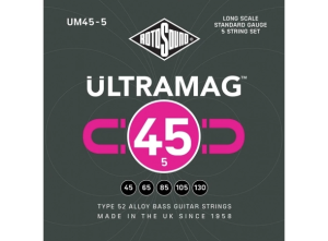 JUEGO DE CUERDAS ROTOSOUND ULTRAMAG PARA BAJO UM455