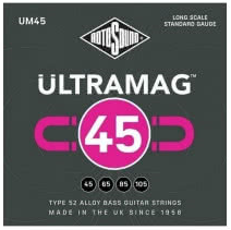 JUEGO DE CUERDAS ROTOSOUND ULTRAMAG PARA BAJO UM45