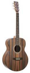 GUITARRA ACÚSTICA DAYTONA A401EB MINI JUMBO ÉBANO