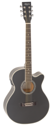 GUITARRA ACÚSTICA ADMIRA INDIANA NEGRA BRILLO
