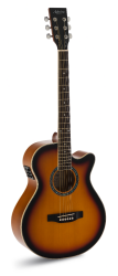 GUITARRA ACÚSTICA ADMIRA INDIANA BRILLO SOMBREADA