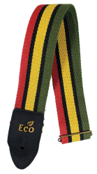 CORREA PARA GUITARRA Y BAJO BASSO RASTA