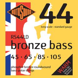 JUEGO DE CUERDAS ROTOSOUND PARA BAJO ACÚSTICO BRONCE 45-105 
