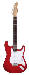 GUITARRA ARIA STRATOCASTER STG-MINI ROJA STGMINIRD