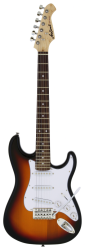 GUITARRA ARIA STRATOCASTER STG-MINI SOMBREADA STGMINISB