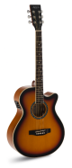 GUITARRA ACÚSTICA ADMIRA INDIANA BRILLO SOMBREADA