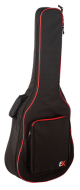 FUNDA EK PARA GUITARRA CLÁSICA DE 15mm ROJA 