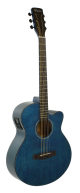 GUITARRA ACÚSTICA DAYTONA MINI JUMBO ELECTRIFICADA AZUL