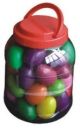 MARACAS HUEVO EN CUBO PLASTICO