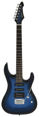 GUITARRA ARIA MAC-STD AZUL METALIZADO
