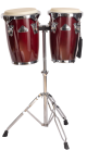 CONGAS JINBAO 8" + 9" ACABADO ROJO