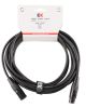 CABLE EK AUDIO NEUTRIK PARA MICRÓFONO XLR/XLR 6 M