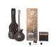 PACK DE GUITARRA ELÉCTRICA DAYTONA TIPO LES PAUL NEGRO